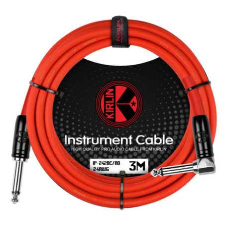CABLE INSTRUME 1/4 A/REC IP-242BC 8M RD