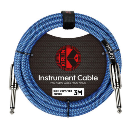 CABLE INSTRUMENTO 1/4 IWCC-201PN 8M BLA
