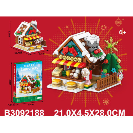 BLOQUES CASITA NAVIDEÑA 322PCS 3092188