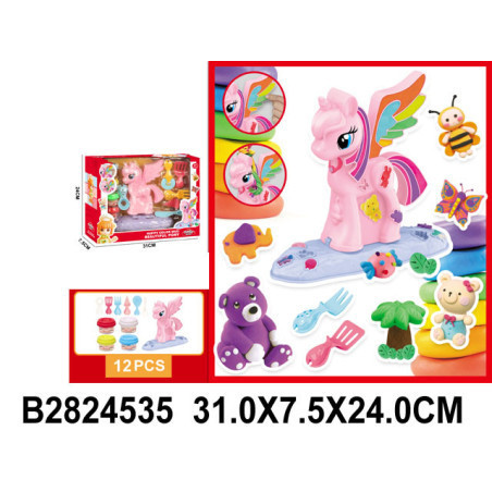 JUEGO DE PLASTILINA UNICORNIO 2824535