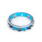 PANDERETA PLASTICA AZUL PTH10-16BL