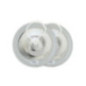 PLATILLO DE MARCHA PLATA 15CM CY15P