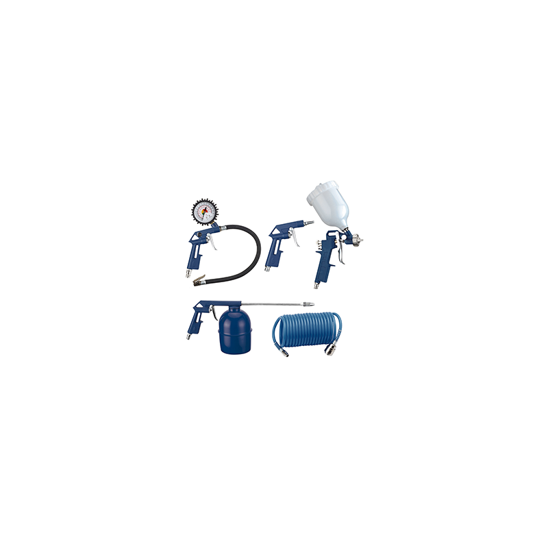 KIT PISTOLA Y MANGUERA 5PC 019-0790