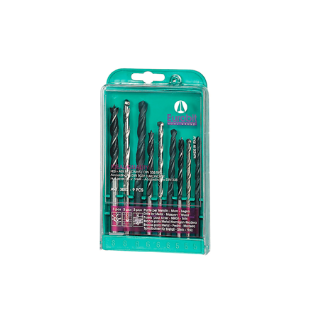 SET BROCAS IMP COMBINADO HSS 15PCS