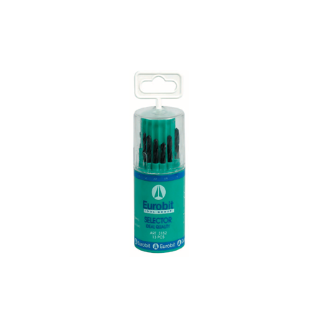 SET BROCAS MM HSS 1.5-6.5mm 13PCS