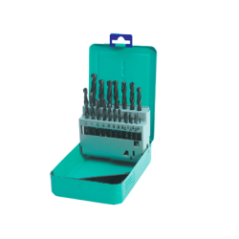 SET BROCAS HSS 1/16-3/8 21PCS