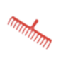 RASTRILLO 408 14 DIENTES SIN MANGO