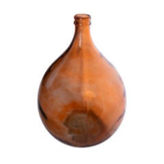 GARRAFA REDONDA 34L 56CM DB61 AMBAR