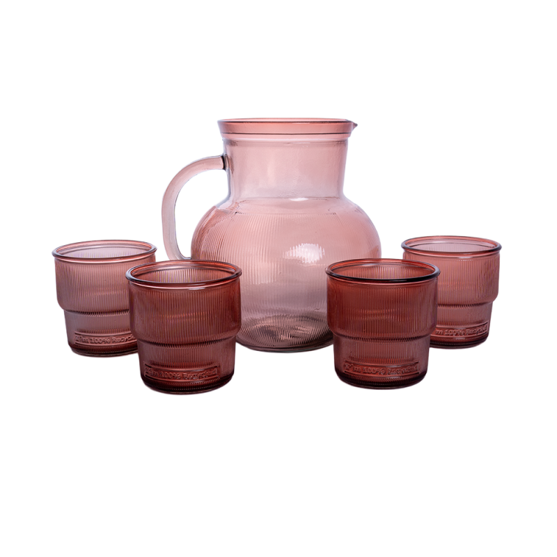 SET JARRA + 4 VASOS DB19 SANDIA