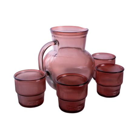 SET JARRA + 4 VASOS DB19 SANDIA