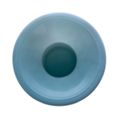 FLORERO PARADISE 25CM DS600 SAT. BLANCO