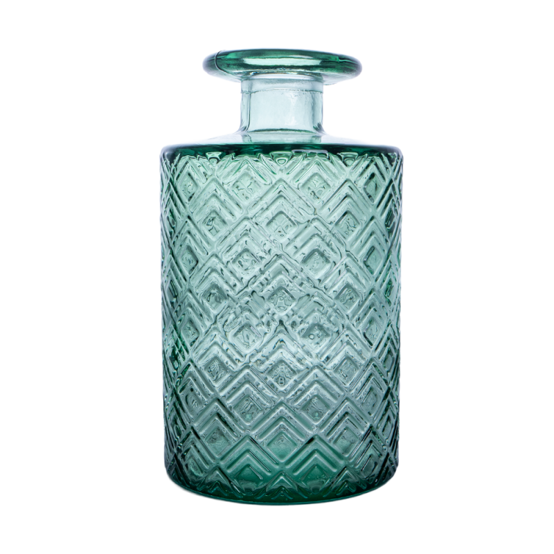 BOTELLA ROMBOS 16CM DB600 VERDEAGUA