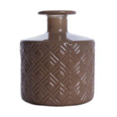 BOTELLA ROMBOS 12CM DG03 OP.NUDE