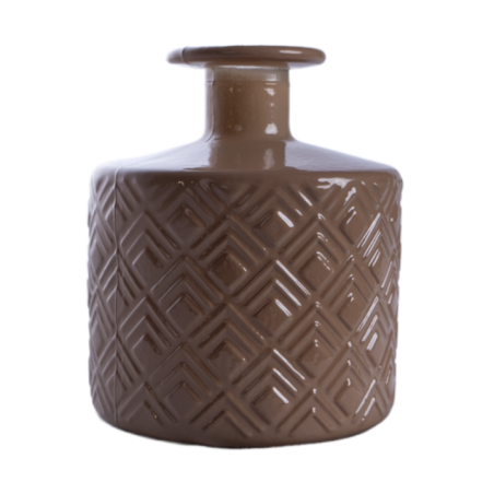 BOTELLA ROMBOS 12CM DG03 OP.NUDE