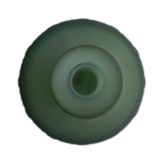 BOTELLA ROMBOS 12CM DS700 SAT.VERDE