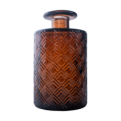 BOTELLA ROMBOS 16CM DB720 CAFE OS