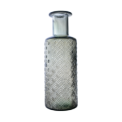 BOTELLA ROMBOS 28CM DB776 GRISVERDOSO