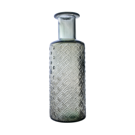 BOTELLA ROMBOS 28CM DB776 GRISVERDOSO