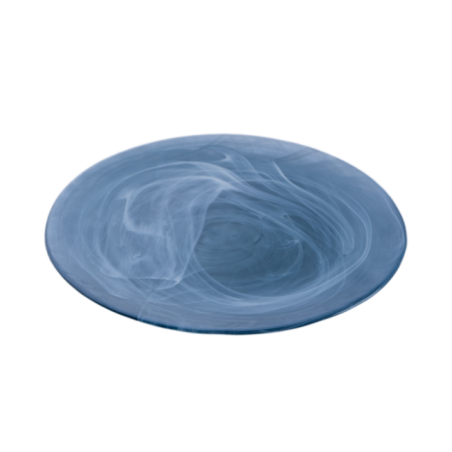 PLATO BASE ALABASTER 34CM DB150 AZULN