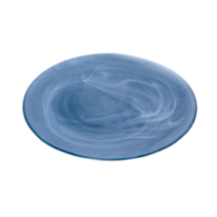 PLATO BASE ALABASTER 34CM DB150 AZULN