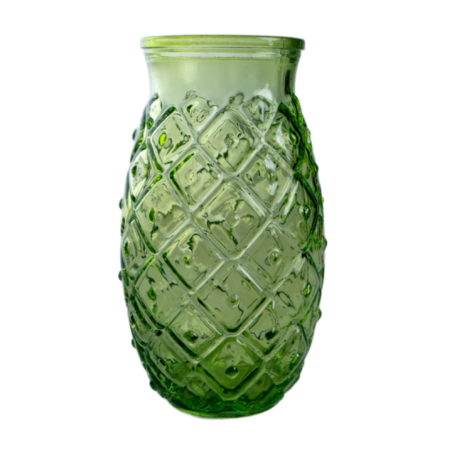 VASO FORMA DE PIÑA 700ML DB22 VERDE LIMA
