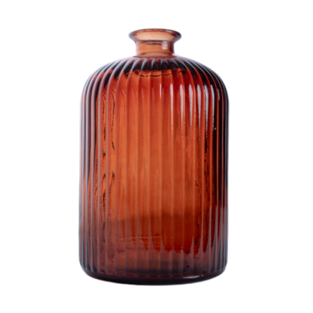 BOTELLA DAROCA 23CM DB738 TERRACOTA