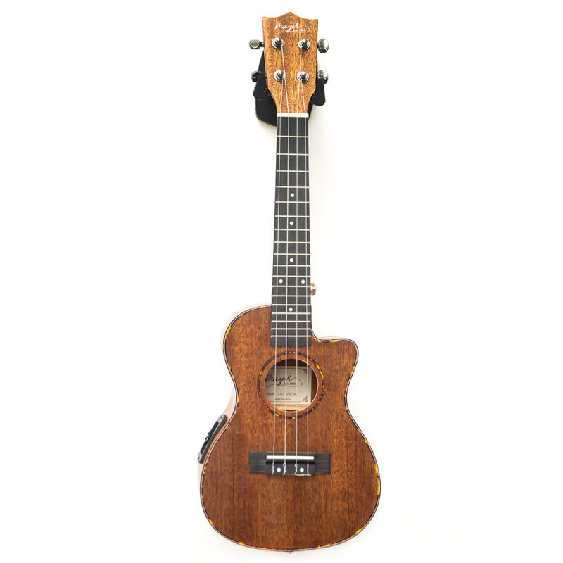 UKELELE ELECTROACUSTICO LUT-29CEQ CAFÉ
