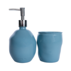 SET BAÑO DISP+VASO SIMPLE CELESTEOP DG08