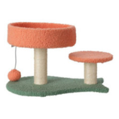 ARBOL DE GATO EN SOPORTE CON BORLA