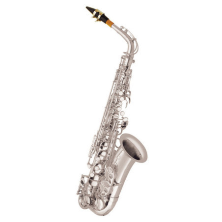 SAXOFON ALTO MK007B MIB PLATA