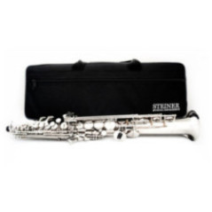 SAXOFON SOPRANO MK008B SIB PLATA