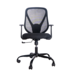 SILLA OFICINA ERGONÓMICA FY-4623 NEGRO