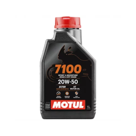 ACEITE MOTO 7100 20W50 SINTETICO 1L