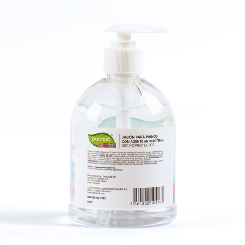 JABON PARA MANOS CLINICAL 470ML