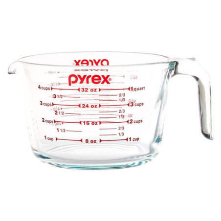 TAZA MEDIDORA PYREX 1LT CRISTAL