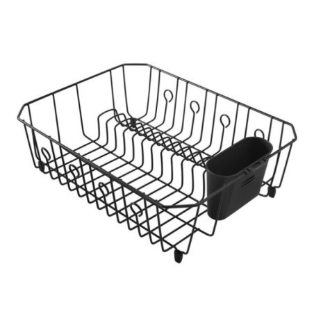 ESCURRIDOR DE PLATOS NEGRO