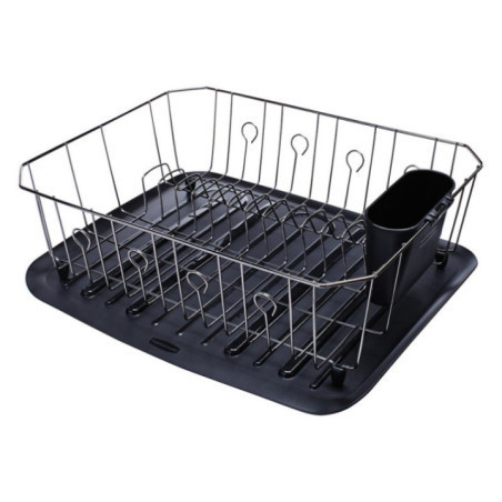 ESCURRIDOR DE PLATOS CROMADO