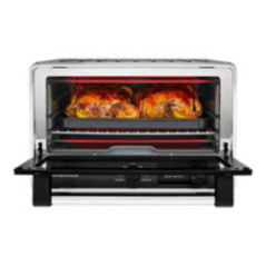 HORNO/AIR FRYER ELÉCTRICO DE MESA 12" KCO124BM