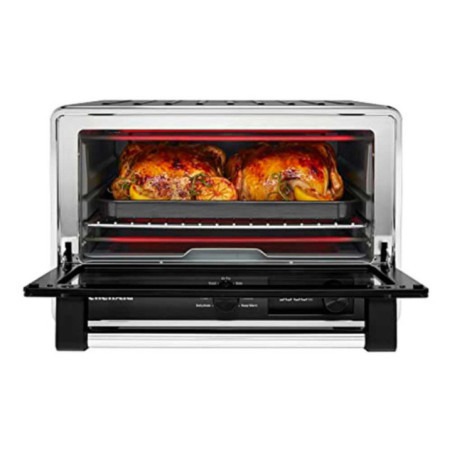 HORNO/AIR FRYER ELÉCTRICO DE MESA 12" KCO124BM