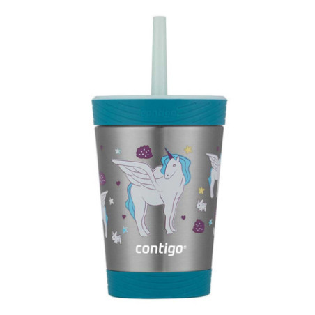 VASO CON SORBETE UNICORNIO