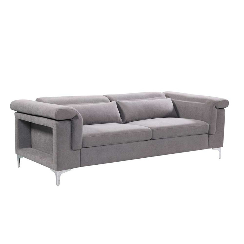 SOFA DE 3 PUESTOS CON APOYA CABEZA