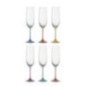 SET 6 PZAS RAINBOW 190 ML 40729