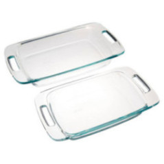 SET 2 MOLDES "FÁCIL AGARRE" PYREX