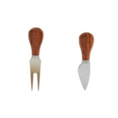 TABLA PARA PIQUEOS DE MADERA ACACIA