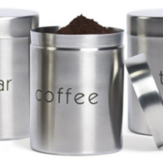 SET DE RECIPIENTES ORGANIZADORES CON TAPA