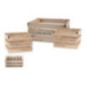 SET DE 3 CAJAS DE MADERA DECORATIVAS