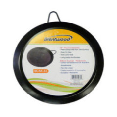 PLANCHA GRILL REDONDA 13" BCM-33 NEGRO