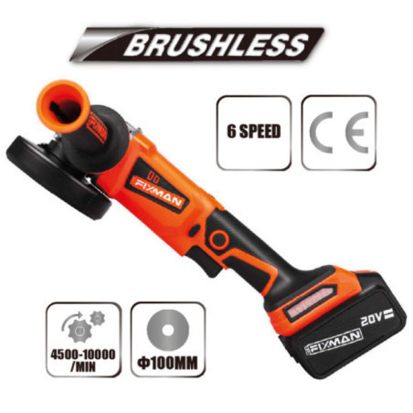 AMOLADORA 4" 20V BL