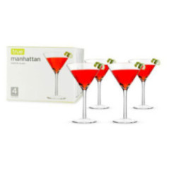 SET DE COPAS PARA MARTINI MANHATTAN