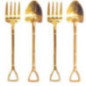 SET CUCHARAS POSTRE GOLD HFSNTZ-4 PALAS